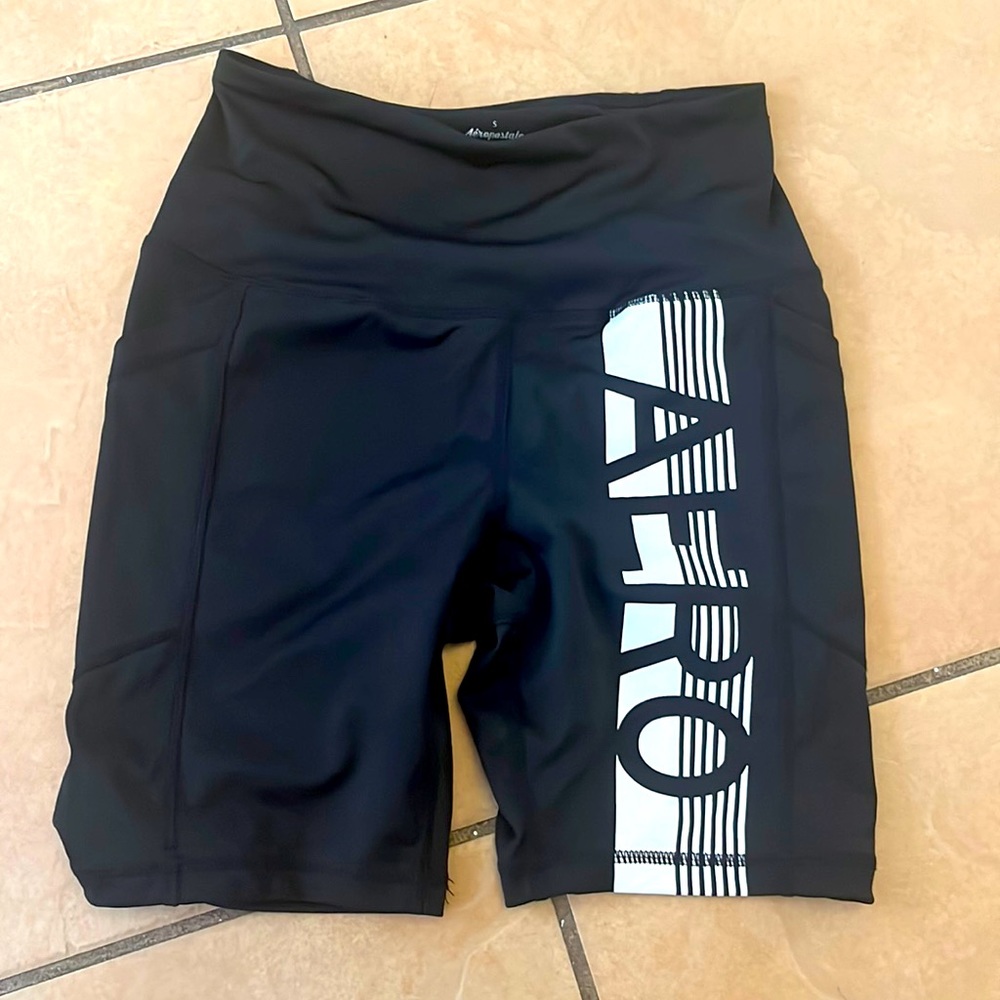Leggings small aeropostal black lightly used womens